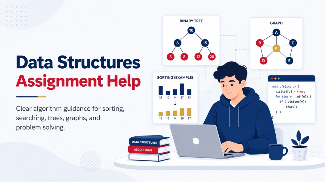 Data Structures Assignment Help and algorithm guidance
