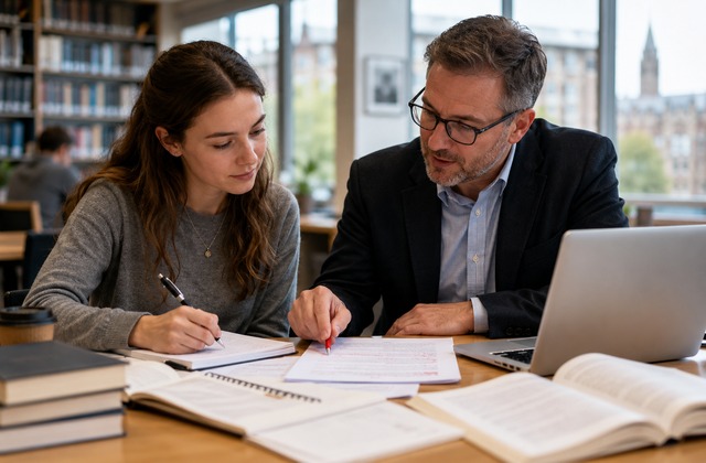 Proofreading support for UK students