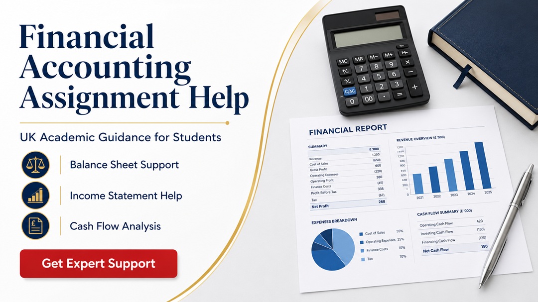 Financial accounting assignment help for UK students