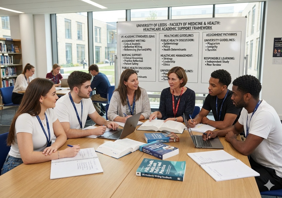 Healthcare academic support UK guidance for students