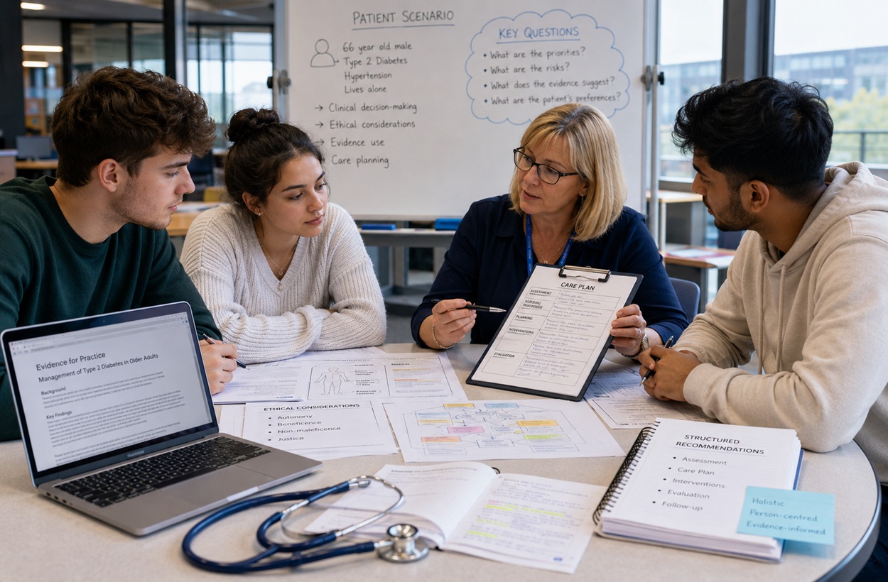 Healthcare case study help for UK students