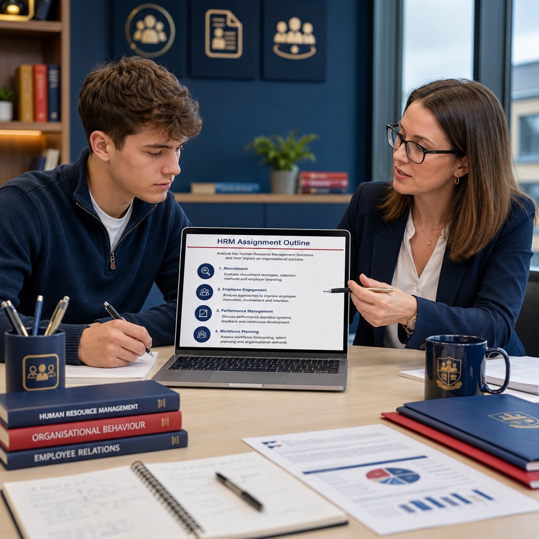 HRM coursework guidance for UK students