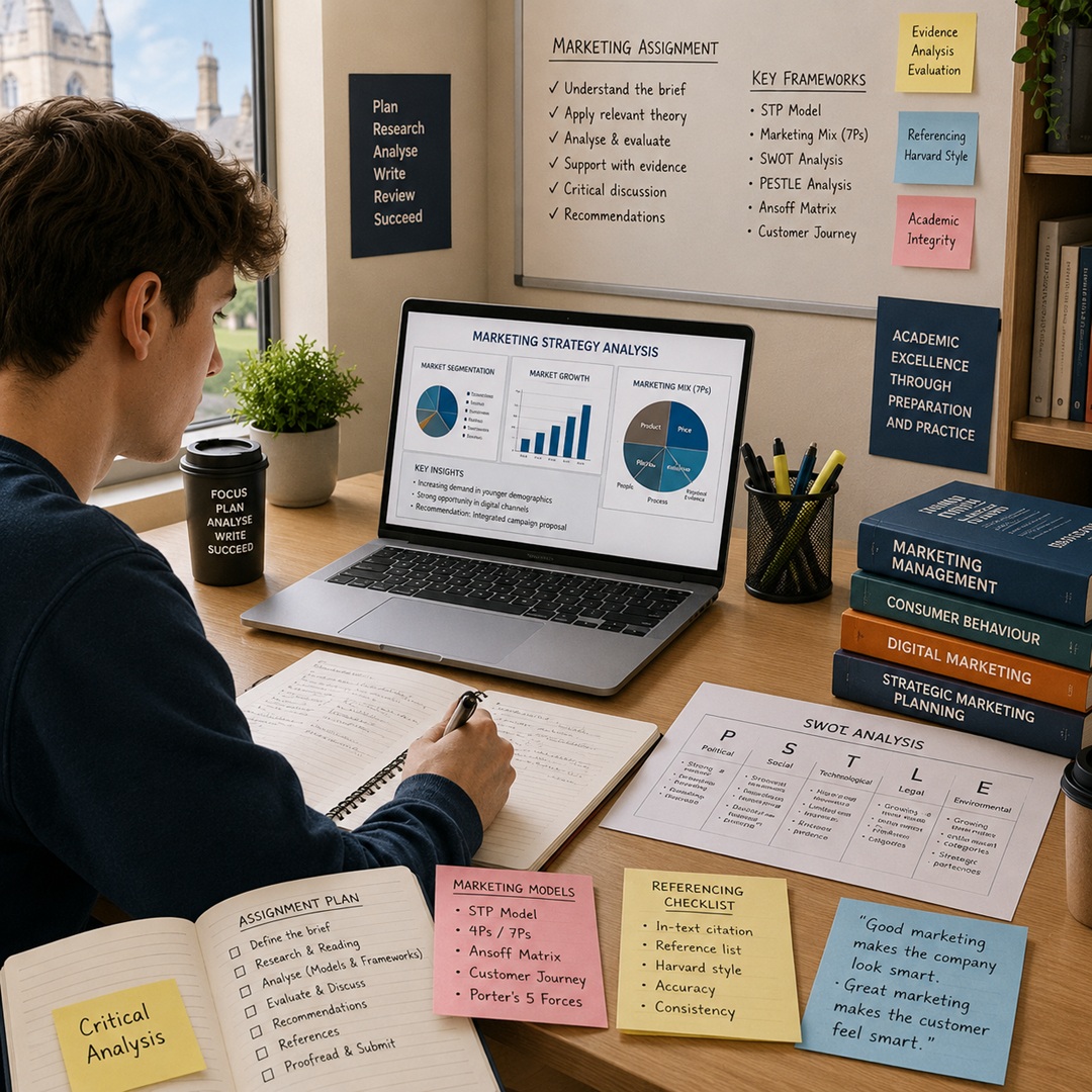Marketing Assignment Help guidance for UK students