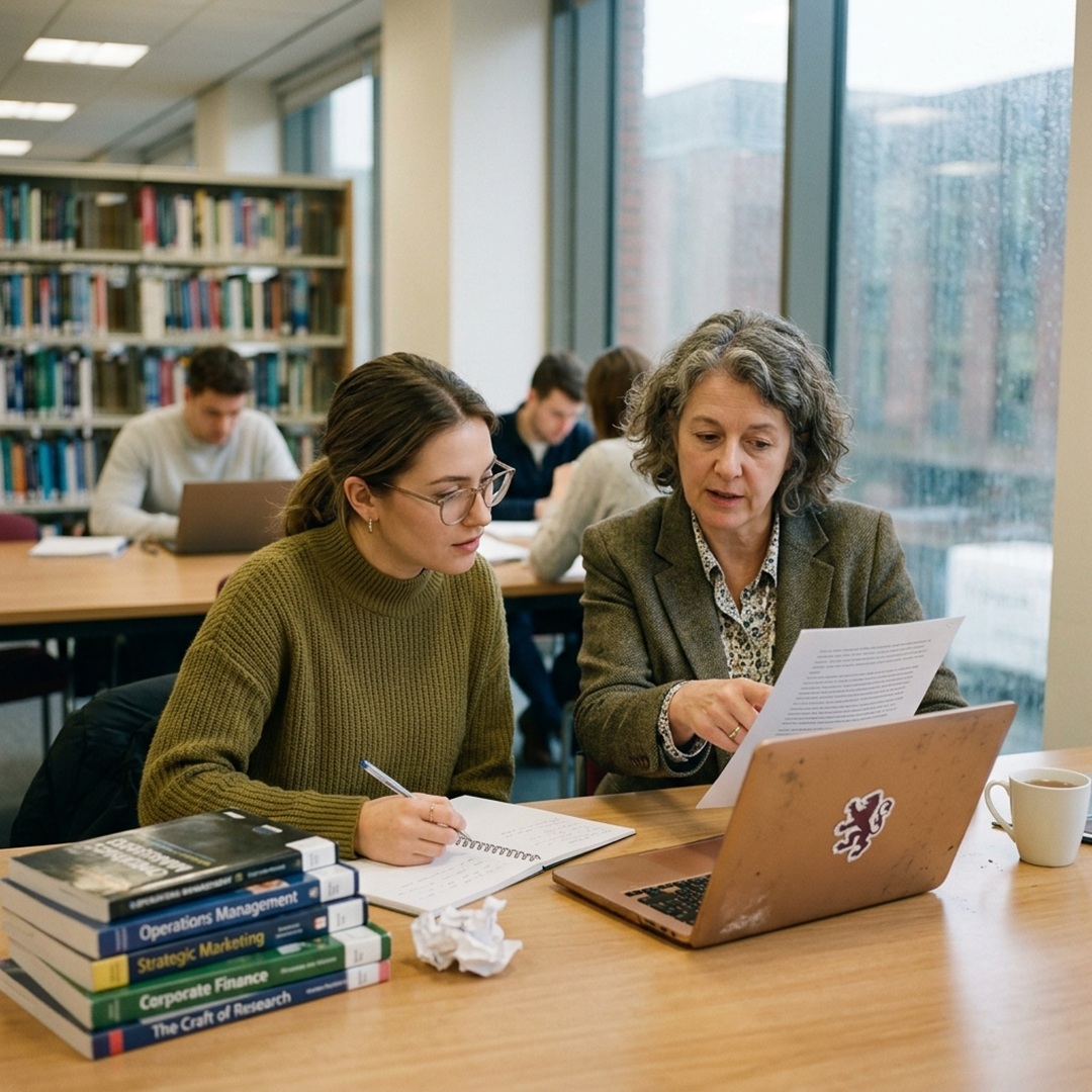 MBA academic writing support England for Level 7 business students