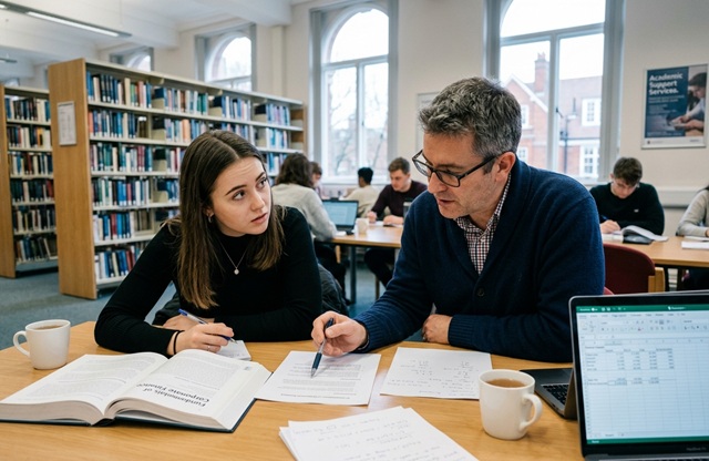 Corporate finance assignment tutor UK support